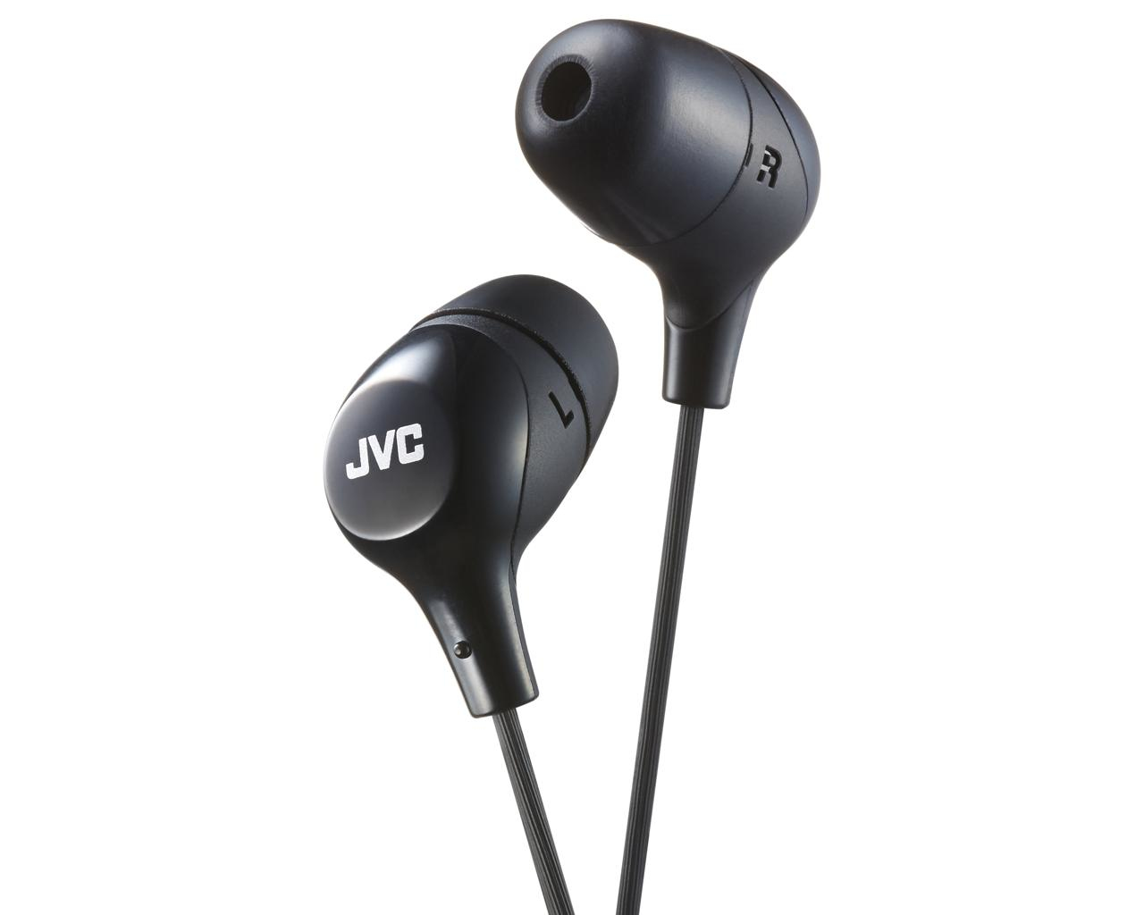 Jvc Ha-Fx38-B-E Hörlurar In Ear Svart Iphone Trådbunden 1 M