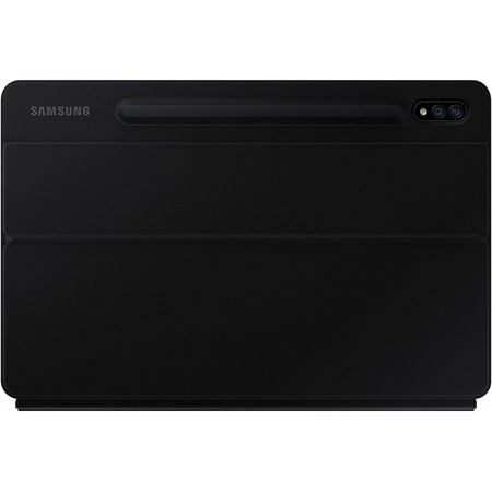 Samsung Book Cover Tangentbord Galaxy Tab S7+, Svart