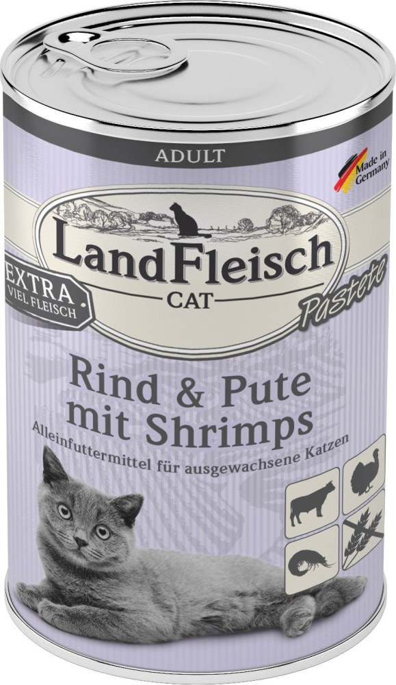 Countrymeat,Lafl.Cat Past Beef+Shrimp400gd