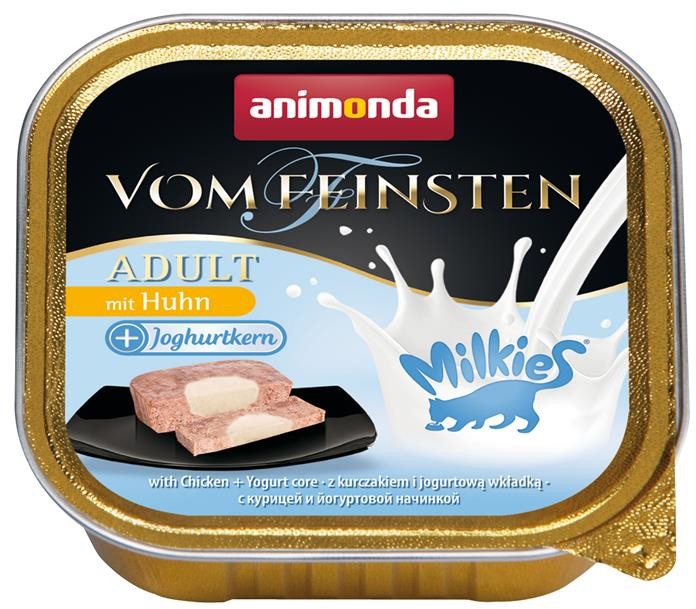 Animonda Cat Vom Feinsten Med Kyckling + Yoghurt Kärna 100g