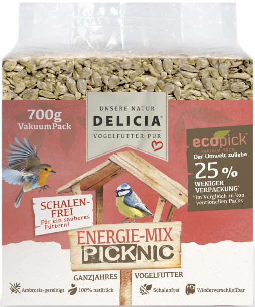 Delicia Energy-Mix Picnic Vakuumförpackningar 0,7kg