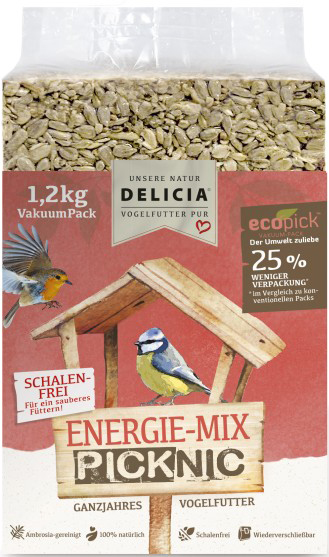 Delicia Energy-Mix Picknick Vakuumförpackningar 1,2kg