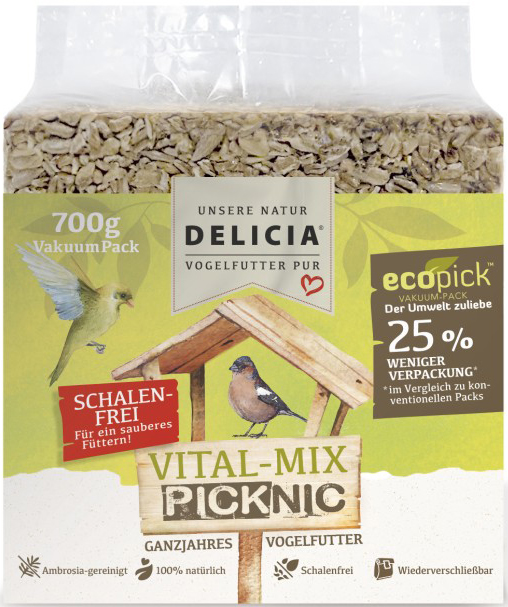 Delicia Vital-Mix Picnic Vakuumförpackningar 0,7kg