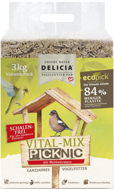 Delicia Vital-Mix Picknick Med Mjölmaskar Vakuumförpackningar 3