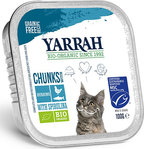 Yarrah Cat Chunk Fish 100gs