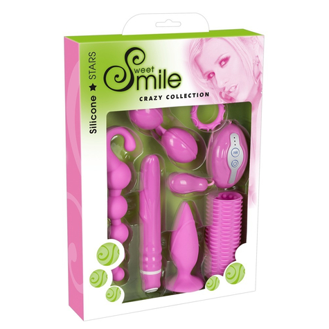 Set Vibratorer : Smile Crazy Collection Kit
