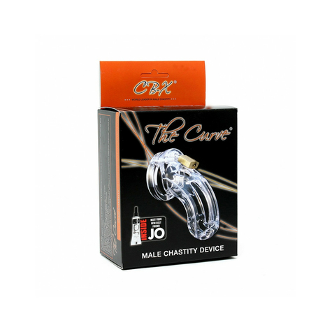 Cock Rings : Cb-6000s Chastity Cage Clear 37 Mm