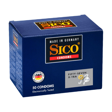 Sico X-Tra Kondomer 50 Kondomer