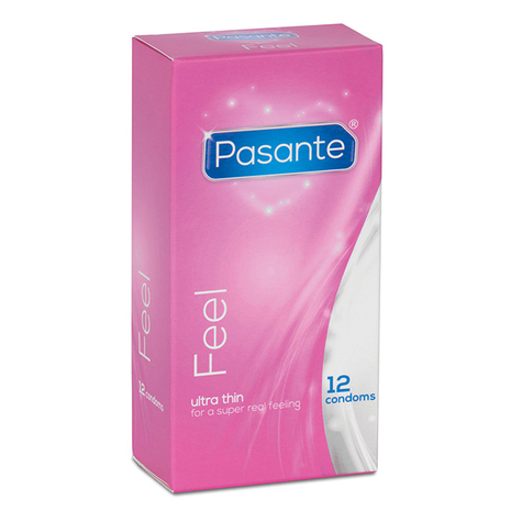 Pasante Sensitive Feel Condomers 12 Condomers