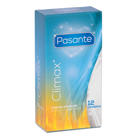Pasante Climax Condomers 12 Condomers