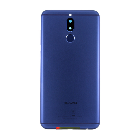 Huawei Mate 10 Lite Original Reservdel Batteriöverdrag Blå