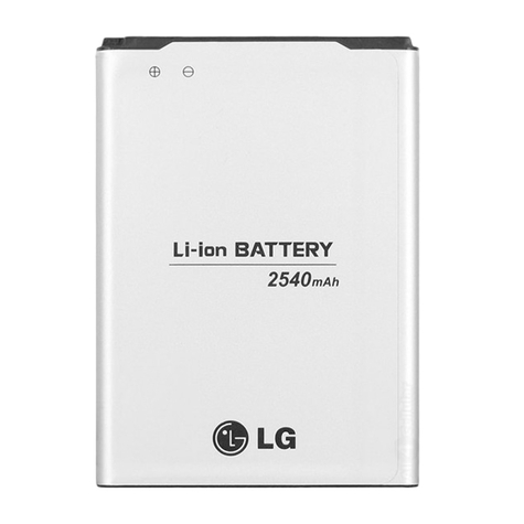 Lg Bl-54sh Li-Ion-Batteri Optimus Lte Iiii, Lte 3, F7, G2 Mini, D620, D620r 2540mah