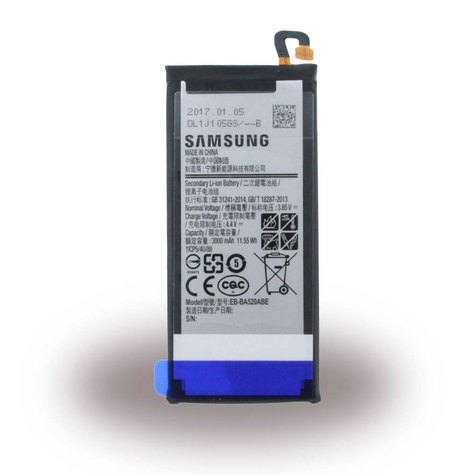 Samsung Eb-Ba520abe Litiumjonbatteri A520f Galaxy A5 (2017) 3000mah