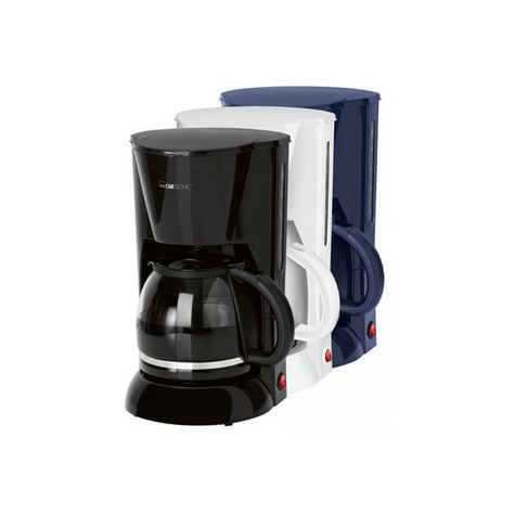 Clatronic Kaffebryggare Ka 3473 (Vit)