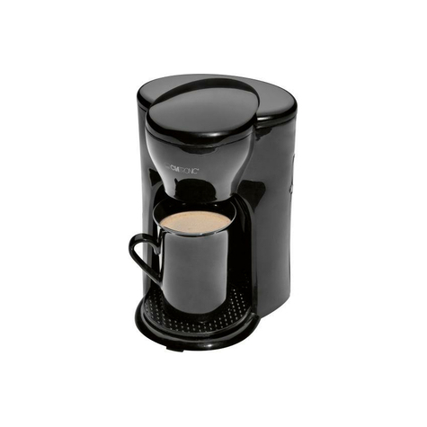 clatronic 1-kopps kaffebryggare ka 3356