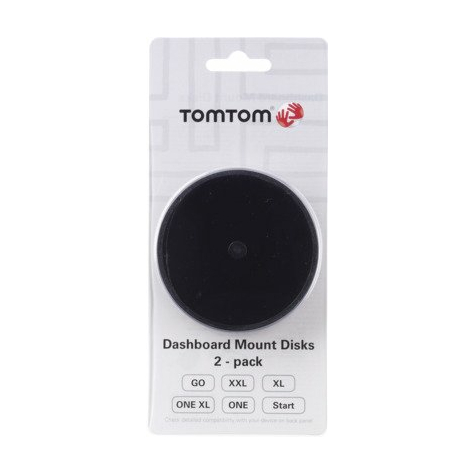 Tomtom Dashboard Mounting Plates 2-Pack All Tomtom Models