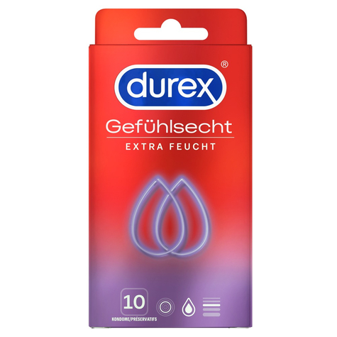 Durex Feeling.Extra Wet 10pc