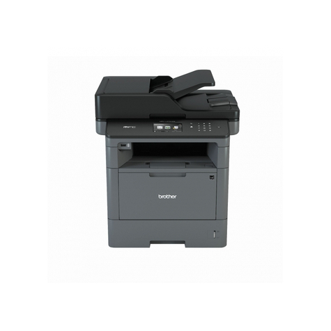 Brother Mfc-L5700dn Svartvit Laserskrivare Scanner Kopierare Fax Fax Lan