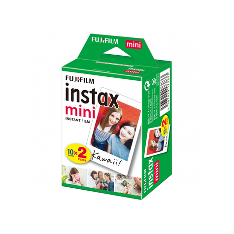 Fujifilm Instax Mini Film (2 X 10 Förpackningar Papper)