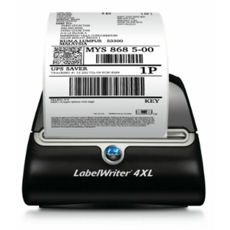 Dymo Labelwriter 4xl Etikettskrivare Direkt Termisk 300 X 300 Dpi 104 Mm Usb