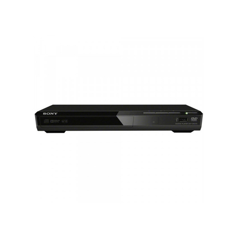 Sony Dvp-Sr370 Dvd-Spelare Med Usb Svart