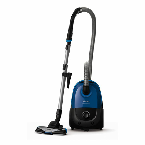 Philips Fc8575/09 Performer Active Vacuum Cleaner With Bag Blue
