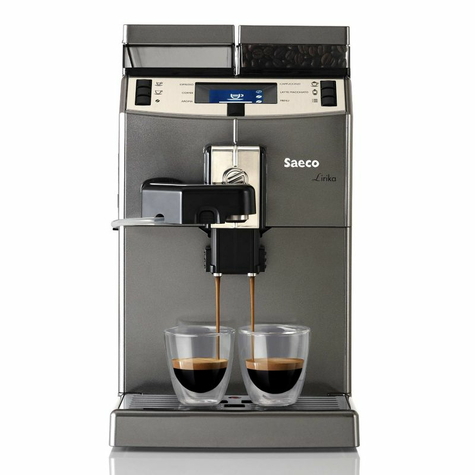 Saeco 10004768 Lirika One Touch Cappuccino Kaffemaskin Titanium