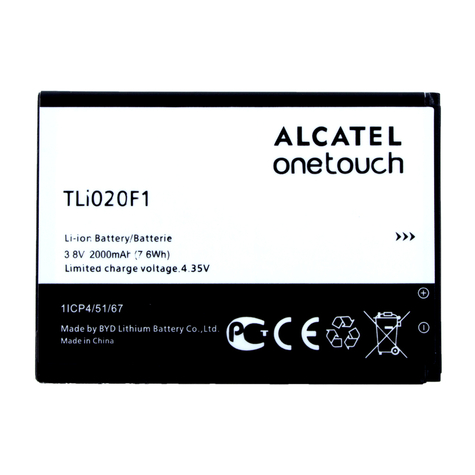 Alcatel Originalbatteri Tli20f1 One Touch Pop C7 Ot-7040 Och Ot-7041- 2000mah