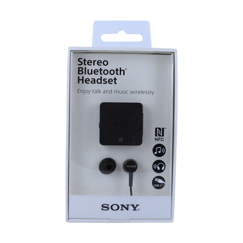 Sony Sbh24 Stereo Bluetooth-Headset Svart