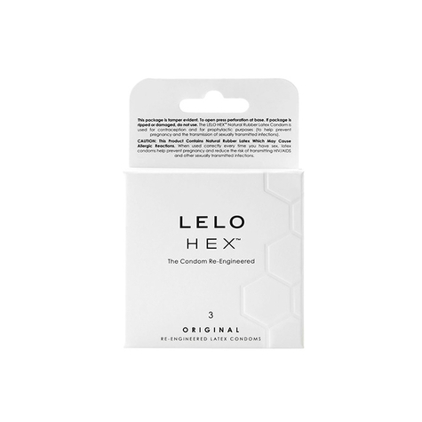 Lelo Hex Original Kondom 3 Pack