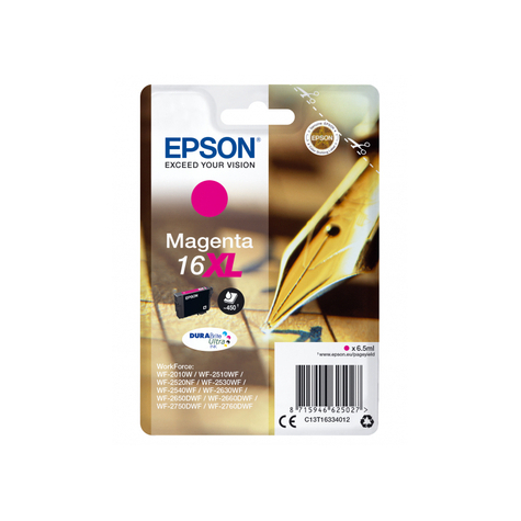 Epson 16xl Original Bläckpatron Magenta T1633