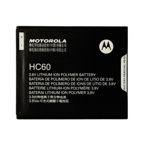 Motorola Hc60 Polymer Moto C Plus Xt1721, Xt1723, Xt1724, Xt1725, Xt1726 4000mah Litiumjonpolymerbatteri Batteri