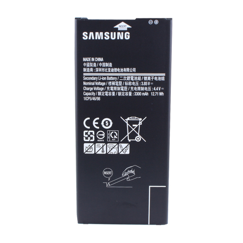 Samsung Eb-Bg610abe Samsung J610f Galaxy J6+ (2018), J415f Galaxy J4+ (2018) 3300mah Li-Ion-Batteri Batteri