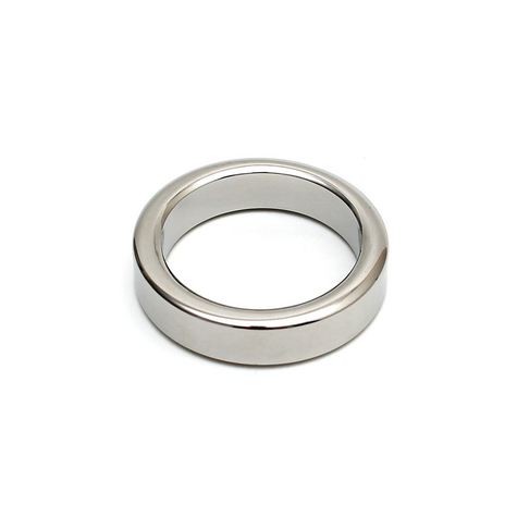 Rimba Rostfritt Stål. Solid Cockring. 1 Cm. Uppfödd