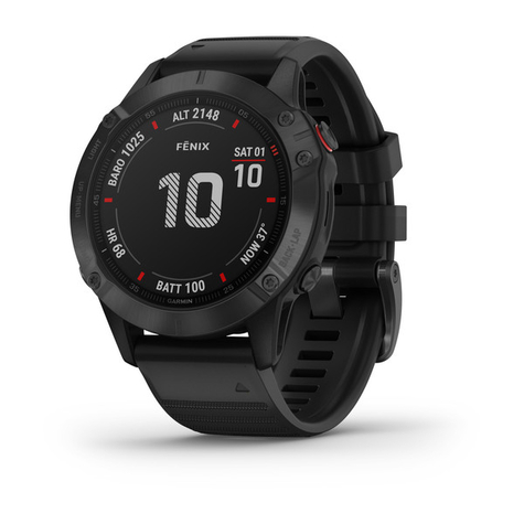 Garmin Fenix 6 Pro Gps Multisport Smartwatch Svart