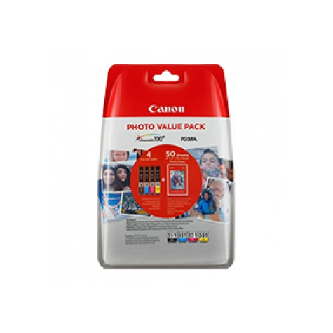 Canon Bläckpatron Cli-551 Xl Photo Value Pack 4-Pack 6443b006