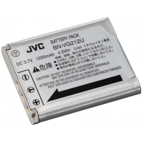 Jvc Bn-Vg212 Litiumjon (Li-Ion) 1200 Mah Videokamera Everio Gz-V515 Gz-Vx715 Gz-V500 Gz-Vx700 3.7 V 1 Enhet(Er)