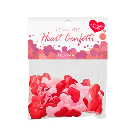 Romantisk Hjärtkonfetti