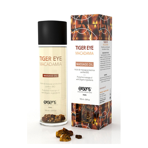 Skyddande Tiger Eye Macadamia Massage Oil