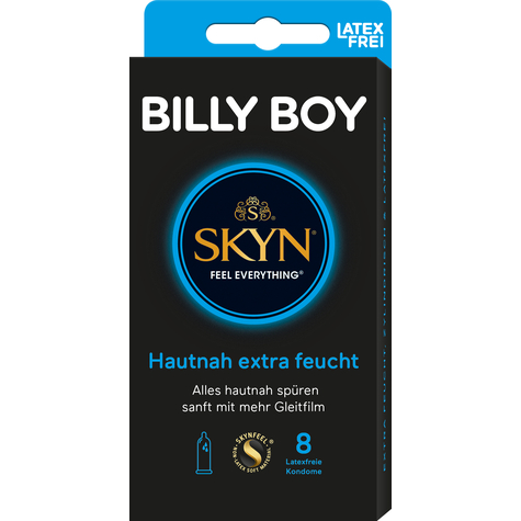 Billy Boy Skyn Skin Close Extra Moist 8st Sb Pack.