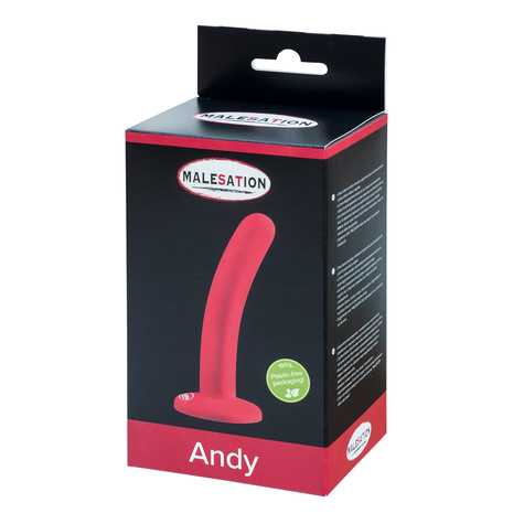 Malesation Andy Dildo Red