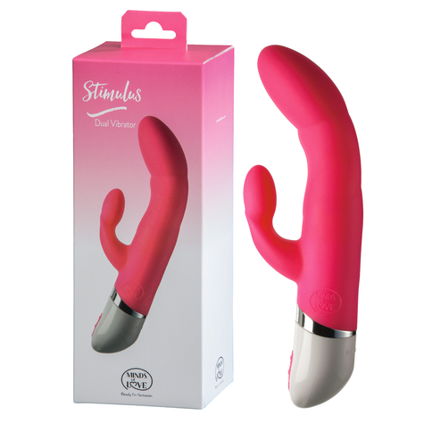 Minds Of Love Stimulus Dual Vibrator Rosa