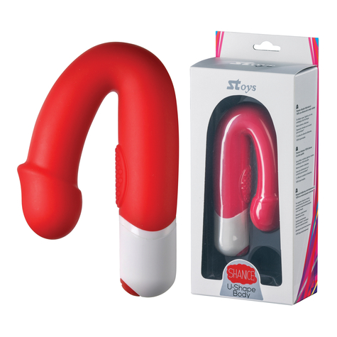 Stoys Shanice Silicone Vibrator Red