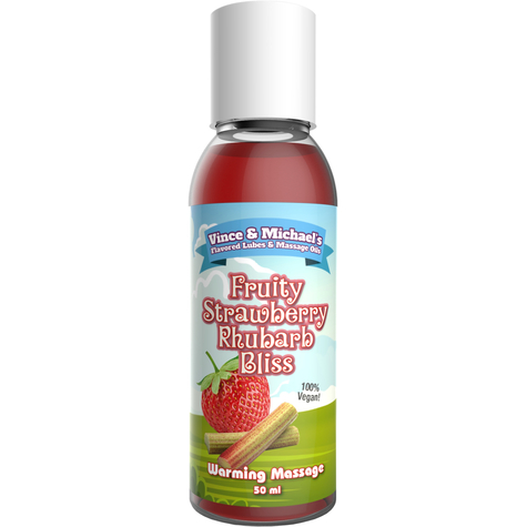 Vince & Michael's Warming Fruity Strawberry Rhubarb Bliss 50ml