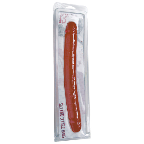 Dubbel Penis Röd, 34cm