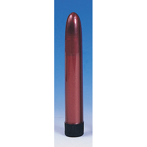 Metallisk Vibrator 18cm Röd