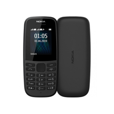 Nokia 105 Dual-Sim (2019) Svart