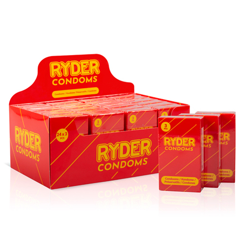 Ryder Condooms 24 X 3 St.
