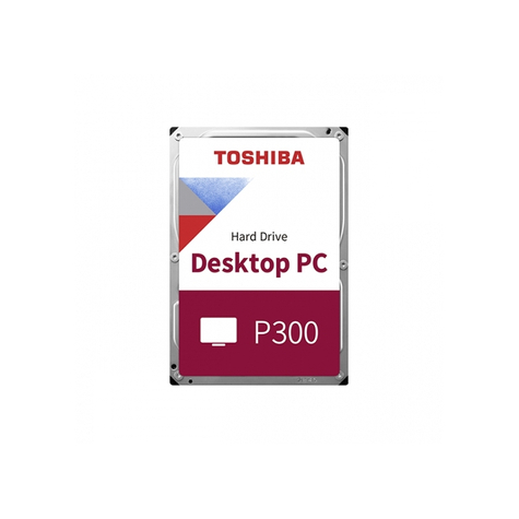 Toshiba P300 Dt01aca400 / 4 Tb / 3,5 / Röd Toshiba Hdwd240uzsva