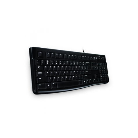 Logitech Keyboard K120 For Business Ch Svart 920-002645